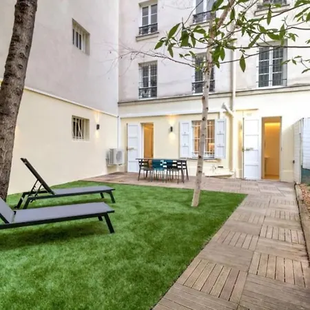 Jardin - Jacuzzi - En Апартаменты Париж